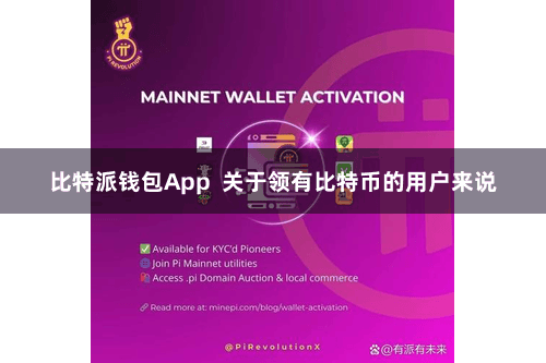 比特派钱包App  关于领有比特币的用户来说